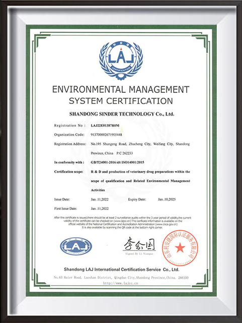ISO14001-Shandong Sinder-EN&CN_01